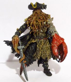 listed ZIZZLE PIRATES OF THE CARIBBEAN DAVY JONES 3.75 ACTION FIGURE