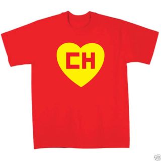 Mens funny El Chapulin Colorado El Chavo Red T Shirt S,M,L,XL Mexico
