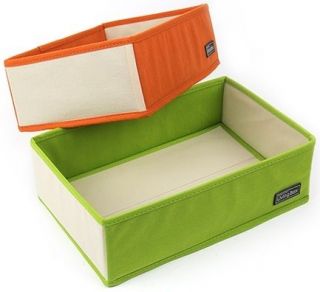 Storage Box For Shirt 10ℓ Collapsible Storage Cube Decorative L164