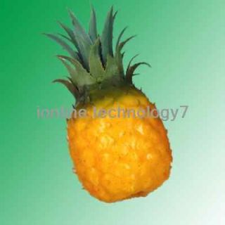 Yellow plastic faux pineapple artificial fruit house kitchen party