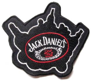 Jack Daniels Old No7 Black Cloth Embroidered Patch P28