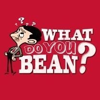 Licensed Mr. Bean Cartoon Head Face Caricature Tee Shirt Adult Sizes S