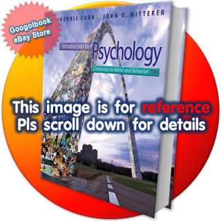 Introduction to Psychology (International Edition, as know as Gateways