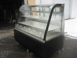 Federal Curved Glass Refrigerated Bakery Case 50 #CGHIS 1 2 Unit #1