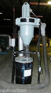 Delta 5 HP Cyclone Dust Collector with 55g Drum