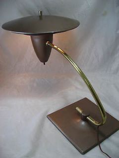 LAMP M.G. Wheeler Sight Light Desk Lamp Industrial Atomic Vintage 40s