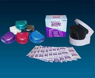 Retainer Brite, Sonic Cleaner & Large Case ~ 36 Cleaning Tablets