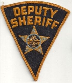 Ohio Deputy Sheriff old style patch