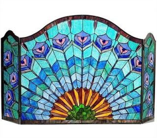 Fireplace Screens & Doors in MaterialStained Glass, TypeFireplace