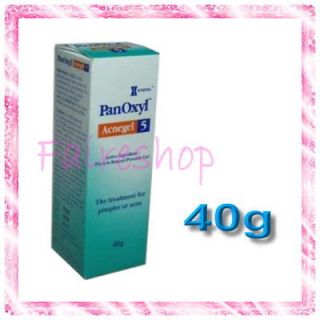 PanOxyl Acnegel 5 Treament for Pimples or Acne Gel Benzoyl Peroxide