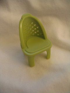 FISHER PRICE Sweet Streets SHOPPING TABLE GREEN CHAIR