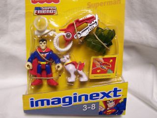 Superman Imaginext Fisher Price Minifig Figure Minifigure Toy DC