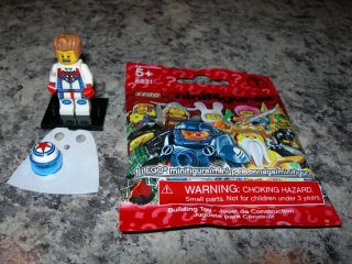 SEALED LEGO Series 7 minifigure DAREDEVIL 8831 stuntman evel knievel