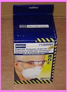 NEW in Box 20 North 7130N95 N95 Disposable Particulate Respirators