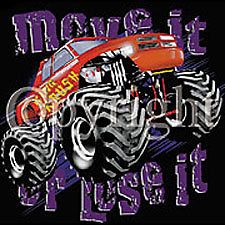 Dodge Ram Pickup Monster Truck Move It Or Lose It t shirt S XXXL ash