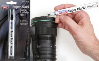 Gloss Black Touch Up Paint Pen for Cameras Guns Scopes & Lenses