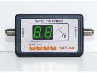 SatLink Digital LED Display Satellite Signal Meter Finder Dish