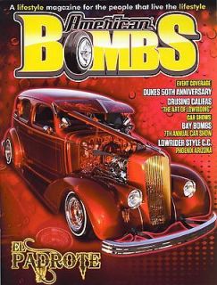 LOWRIDER MAGAZINE AMERICAN BOMBS #3 & IMPALAS LOWS SHOWS PICKEL POSTER