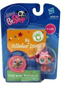Littlest Pet Shop #1422 BABY MONKEY My Collector Diary