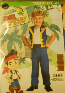 Disney Jake And The Neverland Pirates Jake Dress Up Clothes Costume