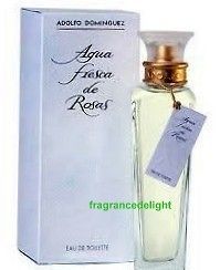 Popular Adolfo Dominguez Aqua Fresca De Rosas EDT 4.2 oz sp New Tester