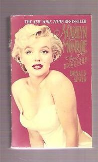 MARILYN MONROE *PB*  BIOGRAPHY~DONA LD SPOTO~1994~ (WITH PULL OUT BK