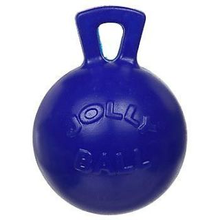 Jolly Ball Tug & Toss Jolly Pet Dog Toy 4.5 Blue Dog Canine Exercise