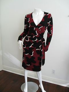 NWT Diane Von Furstenberg Richley Dove Bloom Dress in Size S