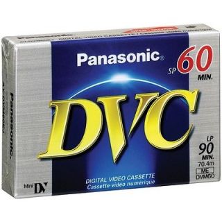 PANASONIC AY DVM60EJ Mini Digital Video Cassette 60 Minutes of