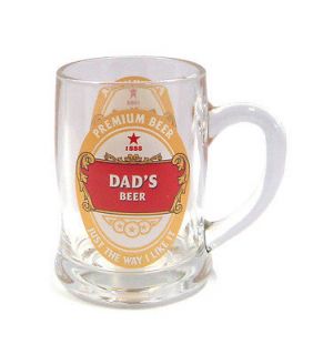Personalised Name Glass Beer Mug