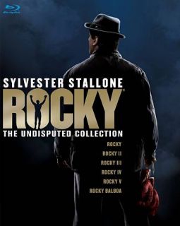 ROCKY THE UNDISPUTED COLLECTION 7 DISC BLU RAY SET BRAND NEW SYLVESTER
