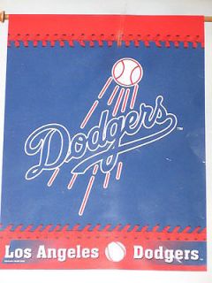 Los Angeles Dodgers Weather Resistant 27 by 37 Vertical Flag (Indoor