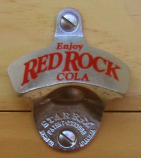RED ROCK COLA Starr X Wall Mount Bottle Opener NEW