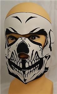 Dirt Bike Neoprene Thermal Full Face Mouth Nose Protection Halloween