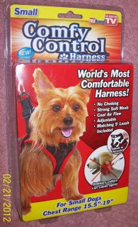 NIB Comfy Control Small Dog Harness