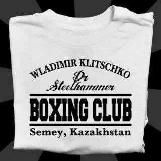 8028 WLADIMIR KLITSCHKO #3 W T SHIRT Boxing Box World Champion Team