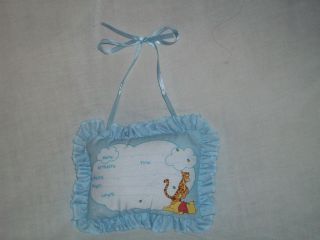 Small Pillow Baby Biography Disney Baby Blue Winnie the Pooh & Tigger