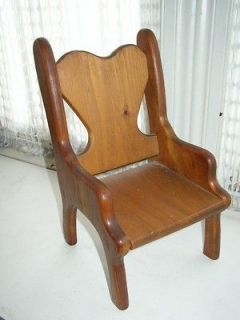 Vintage, Dolls Wooden Country Chair