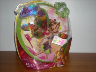 Brand New WINX CLUB FLORA DOLL Believix Collection POSEABLE Removable