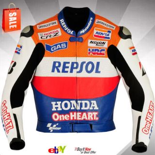 NEW Repsol Max Blue Honda Motorcycle Jacket S/M/L/XL XXL
