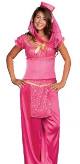 Teen Tween Girls Genie Jasmine Arabian Princess Halloween Fancy Dress