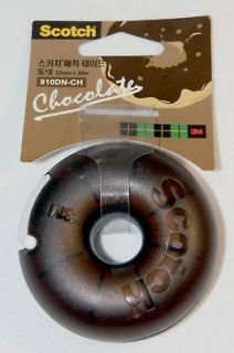 Chocolate Donut Scotch Tape Dispenser Donut Tape