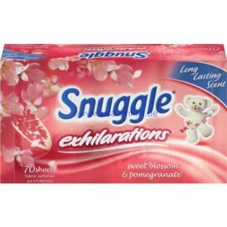 SNUGGLE Sweet Blossom & Pomegranate Scent DRYER SHEETS 1CT