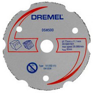Dremel DSM500 Multipurpose Carbide Cutting Wheel/Disc/Blade DSM20 Saw