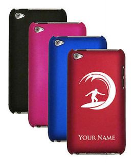 Personalized Engraved iPod Touch 4G Case/Cover   SURFER, SURFING