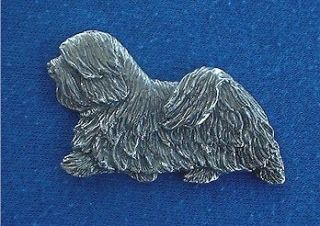 Havanese Pin TROTTING #83C Show Dog Jewelry rare breed