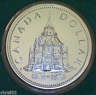 CANADA Library of Parliament Centennial Commemorative Silver Dollar