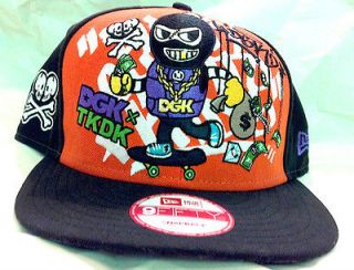 DGK/Dirty Ghetto Kids GHETTO VANDAL Hat Snapback New Era 59 Fifty by