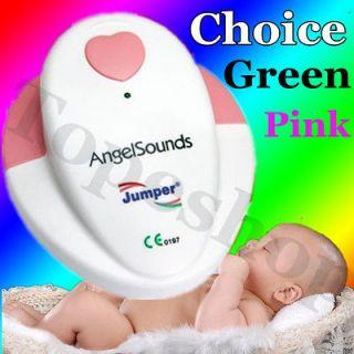 Angel sounds Baby Heart Sound Fetal Doppler Monitor+Batter y+Earphone
