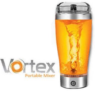 Mixer Portable Mug Tornado 18 oz. Battery Shake Protein Shaker Blender
